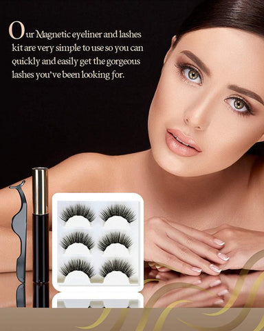 Magnetic Eyelash & Eyeliner Kit